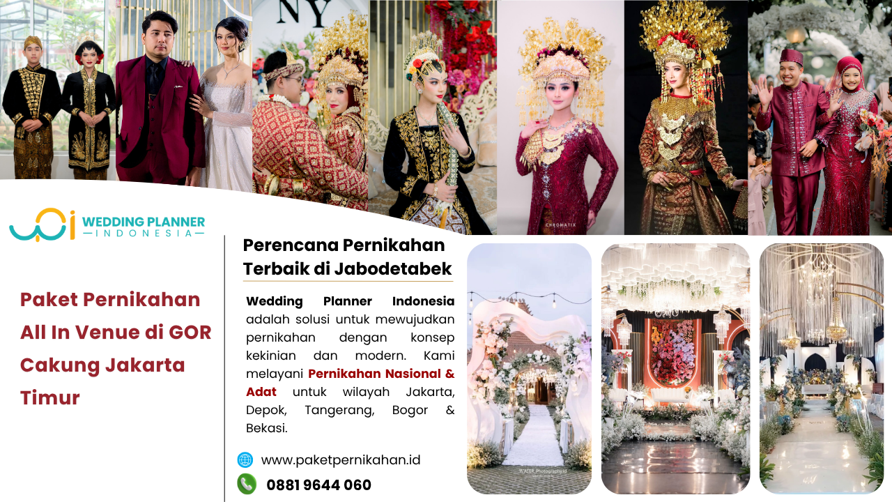 Paket Pernikahan, All In Venue, Gedung Pernikahan GOR Cakung Jakarta Timur Paket Pernikahan, All In Venue, Gedung Pernikahan GOR Cakung Jakarta Timur