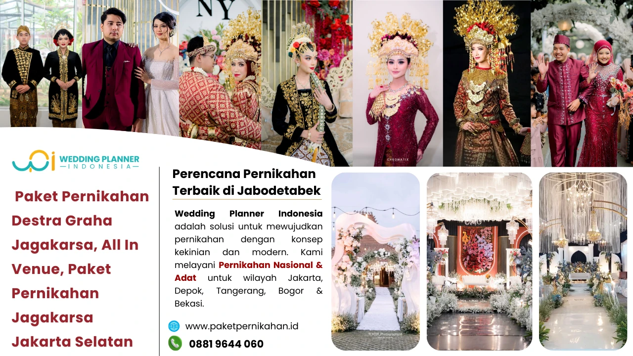 Paket Pernikahan Destra Graha Jagakarsa, All In Venue, Paket Pernikahan Jagakarsa Jakarta Selatan